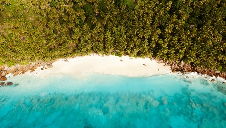 Frégate Island - Strand